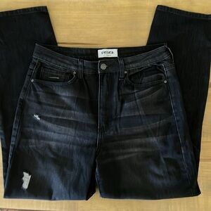 RSQ Jeans Vintage Mom Jeans, Size 31, Black
